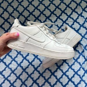 Nike Air Force ones white women size 8